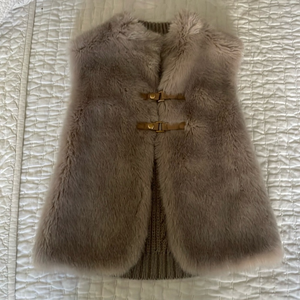 Mayoral faux fur vest